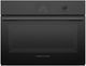 Fisher & Paykel Series 9 24" Black Glass Combination Steam Oven-1