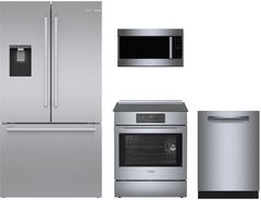 Bosch 4 Piece Stainless Steel Kitchen Package