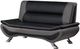 Mazin Furniture Veloce 2 Piece Black/Gray Sofa & Loveseat Set-2