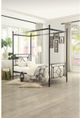 Mazin Furniture Hosta Twin Canopy Bed-4