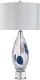 Renwil® Everren Luxor Blue/Clear Table Lamp-0