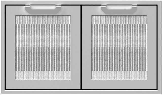 Hestan® Professional 36" Stainless Steel Outdoor Double Storage Door-0
