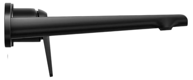 KOHLER® Avid® Matte Black Wall-Mount Bathroom Sink Faucet-2
