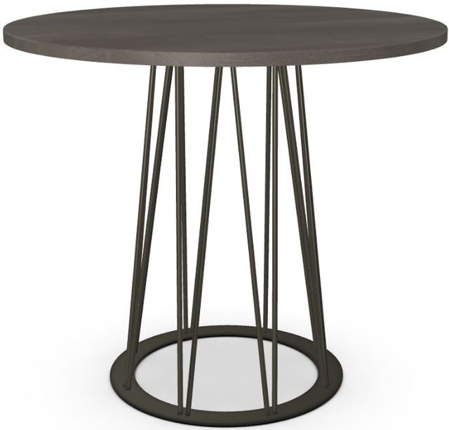 Amisco Customizable Calypso Solid Birch Counter Height Table with 42" Tabletop-3