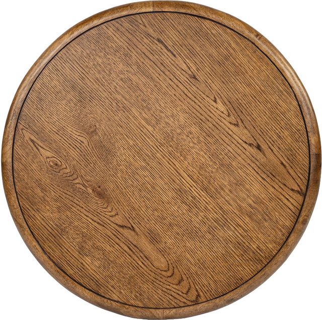 Magnussen Home® Tanner Tawny Brown Round End Table-3