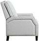 Homelegance® Berenson Gray Manual Push Back Recliner-4