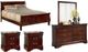 Signature Design by Ashley® Alisdair 5-Piece Dark Brown Queen Sleigh Bed Set-0