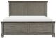 Homelegance® Weaver Antique Gray/Coffee Queen Panel Bed-2