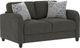 Emerald Home Taylor Ordesa Gray Full Pop-Up Sleeper Loveseat-2