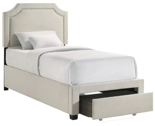 Intercon Tropic Beige Youth Twin Storage Panel Bed-0