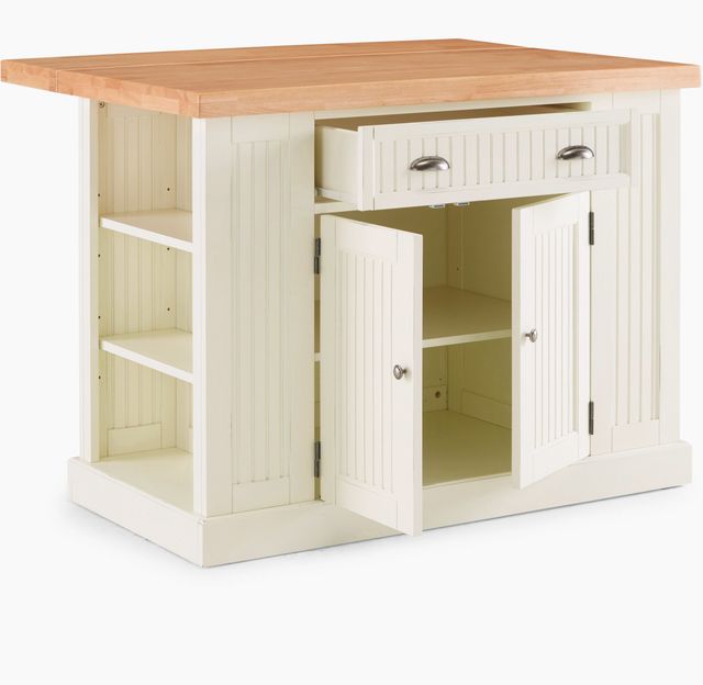 homestyles® Nantucket White Kitchen Island-2