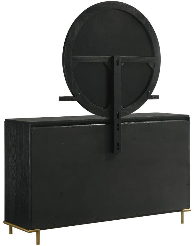 Coaster® Arini Black 8-Drawer Dresser with Mirror-3
