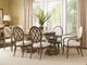Tommy Bahama® Furniture Bali Hai Aruba Glass Top Rectangular Dining Table with Brown Base-1