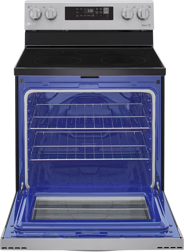 LG 30" Stainless Steel Smart Freestanding Electric Range-1
