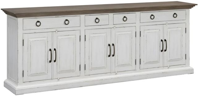 Parker House® Sherwood White Wash 92" Console-0