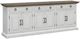 Parker House® Sherwood White Wash 92" Console-0