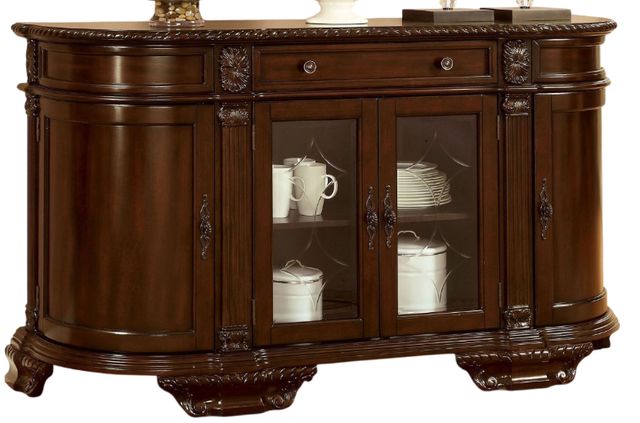 Furniture of America® Bellagio Brown Cherry Server-0