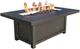 CabanaCoast® Customizable Monaco Cast Aluminum 58"x38" Outdoor Fire Pit-0