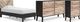 Signature Design by Ashley® Piperton 3-Piece Two-Tone Brown/Black Twin Panel Platform Bed Set-0