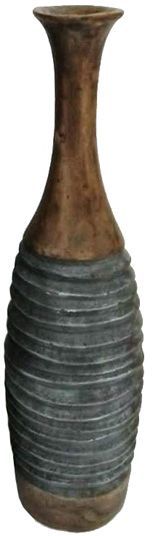 Signature Design by Ashley® Blayze 2-Piece Antique Gray/Brown Vase Set-2