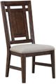 Winners Only® Kentwood Brown/Gray Upholstered Dining Side Chair-0