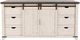 Jofran Inc. Madison County Brown/Vintage White Barn Door Server-2