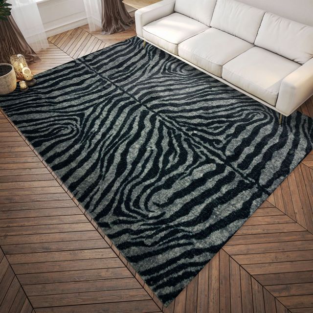 Dalyn™ Rug Company Akina AK1 Midnight 5'x8' Area Rug-4