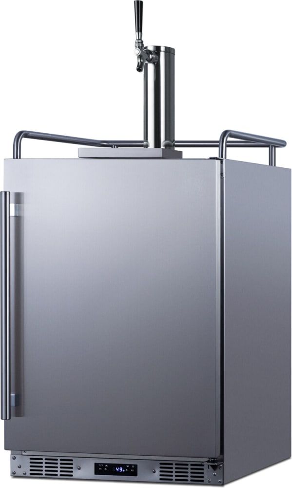 Summit® 24" Stainless Steel Outdoor Kegerator -1