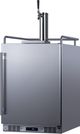 Summit® 24" Stainless Steel Outdoor Kegerator -1