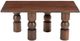 Zuo® Modern Split Brown/Walnut Coffee Table-3