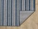 KAS Rugs Provo Blue Stripes 5'x8' Area Rug-2