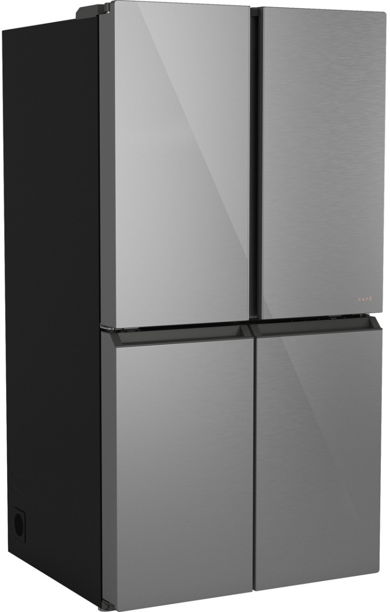 Café™ 36 in. 28.3 Cu. Ft. Platinum Glass French Door Refrigerator