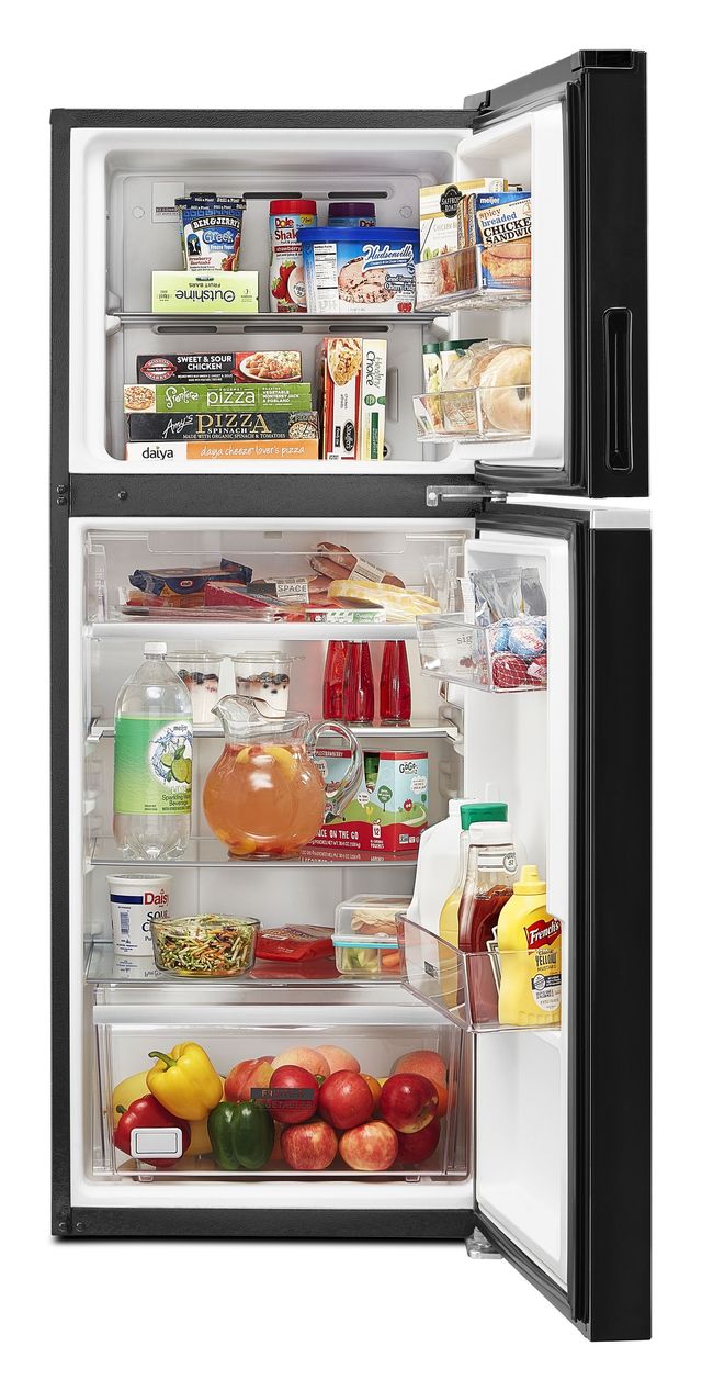 Whirlpool® 11.6 Cu. Ft. Black Counter Depth Top Freezer Refrigerator-2
