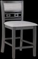 New Classic® Home Furnishings Gia Gray Counter Dining Chair-0