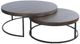 Sunny Designs™ Tobacco Leaf Nesting Console Table Set with Black Base-0