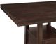 Steve Silver Co. Yorktown Espresso 60" Storage Counter Table-2