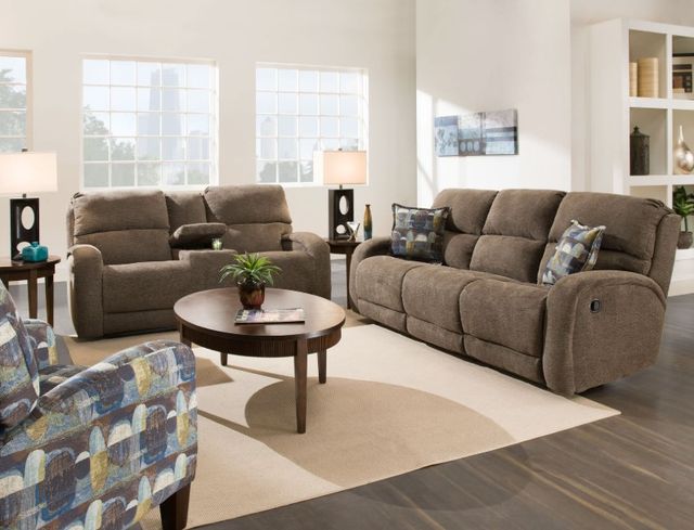 Southern Motion™ Customizable Fandango Manual Double Reclining Sofa-1