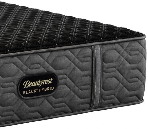 Beautyrest Black® Series 3 Hybrid 15" Medium Smooth Top Queen Mattress-1