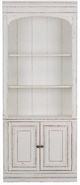 Liberty Furniture Magnolia Manor Antique White Bunching Bookcase-0