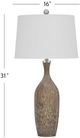 Bassett Mirror Greeley Dark Silver Table Lamp-1