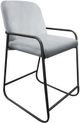 International Furniture Direct Comala Agreeable Gray Upholstered Counter Stool-0