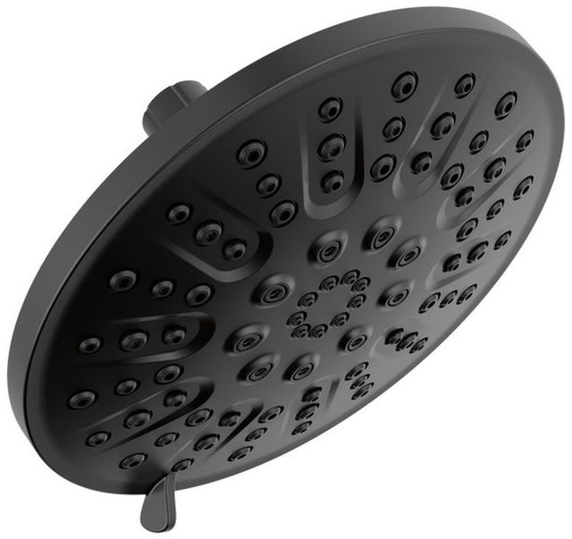 Delta Universal Showering Components Matte Black 4-Setting Shower Head-0