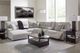 Signature Design by Ashley® Acklen Place 6-Piece Pewter Left-Arm Facing Power Reclining Sectional and Chaise-4