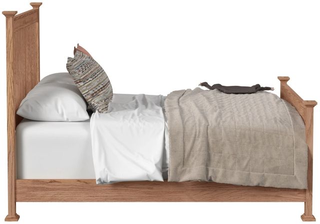 Intercon Oak Park Taupe King Slat Bed-3