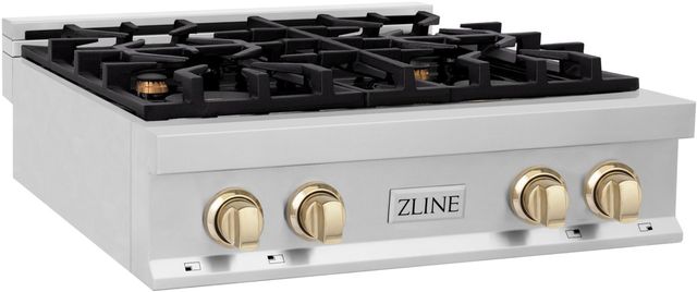 ZLINE Autograph Edition 30" Stainless Steel Gas Rangetop-1