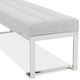 Michael Amini® Tulip Gray Accent Bench-4