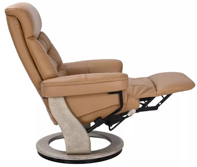 BenchMaster Limited Edition Cinnamon Manual Flip-Up Footrest  Recliner-3