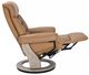 BenchMaster Limited Edition Cinnamon Manual Flip-Up Footrest Recliner-3
