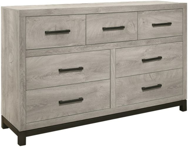 Homelegance® Zephyr 4-Piece Gray Twin Panel Bedroom Set-2