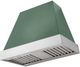 AGA Euclid 36" Mineral Green Wall Mounted Range Hood  with Polished Chrome Trim-0